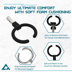 CROSSHIP hitch toilet seat detachable-seat enables easy cleaning after outdoor use.