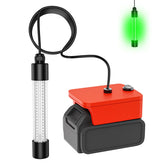 Crtbelfy underwater fishing light 1300 lumens IP68 green beam