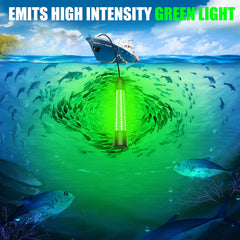 Crtbelfy LED fish light compatible with Milwaukee 18V battery (battery not included)