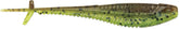 Crush City Mooch Minnow 3 Green Pumpkin Chartreuse Pepper lure
