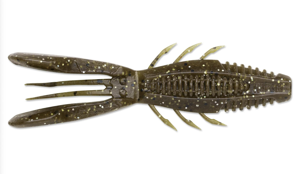 CrushCity Bronco Bug 4-inch Green Pumpkin soft bait