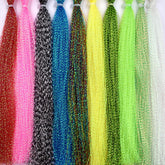 10-pack Crystal Flash Line Set B for fly tying with 10 color options