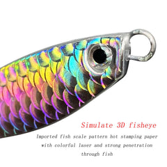 Five CTWHA saltwater jig spoons with ultra-sharp hooks