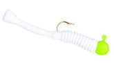 Cubby 5012 Mini Mite green/black tube jig for year-round multispecies fishing.