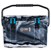 Cubix Outdoors QuadraX 20QT cooler - front view, rugged keep-it-cold for outdoor trips.