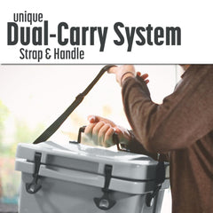 Cubix Outdoors Viva 14QT interior showing roomy capacity for snacks.