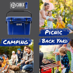Cubix Outdoors Viva ergonomic soft-grip handle image for easy transport