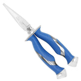 CUDA 8.75 inch needle nose pliers with titanium bonded blades and non-slip grips