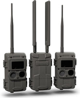 Cuddeback CuddeLink Cell Home front view, compact hub for centralized wildlife monitoring.