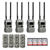 Cuddeback Tracks IR Camera front view, compact field surveillance ready.