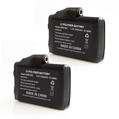 CUEHEAT 7-4V heated glove liner battery pair powers warmth for cold outdoor activities