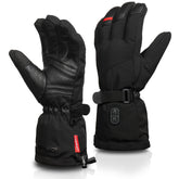 CUEHEAT heated gloves show full-hand coverage for comprehensive warmth on the go.