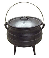 Cuisiland 8.5QT potjie over open flame for large outdoor meals