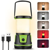 Cullaby rechargeable camping lantern delivers 360° brightness for complete camp lighting.