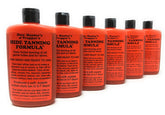 Cumberland's tanning formula bottle ready for at home hide processing and easy use.