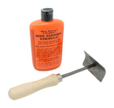 Cumberland's Knoblochs deer hunter's hide tanning formula bottle for home tanning