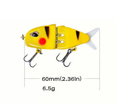 Cuoyuqie 3D eyes add realism to attract predatory fish underwater.