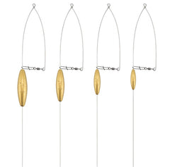 Cuoyuqie bottom bouncer 0.5oz close-up with corrosion-resistant hardware for stable trolling.