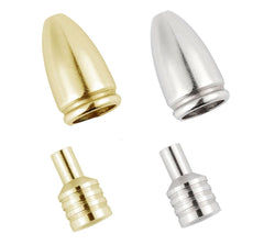 Cuoyuqie brass spinner body close-up highlights bell design for fish attraction.