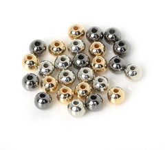 Cuoyuqie eye beads 8mm gold for easy threading and brighter spinners.