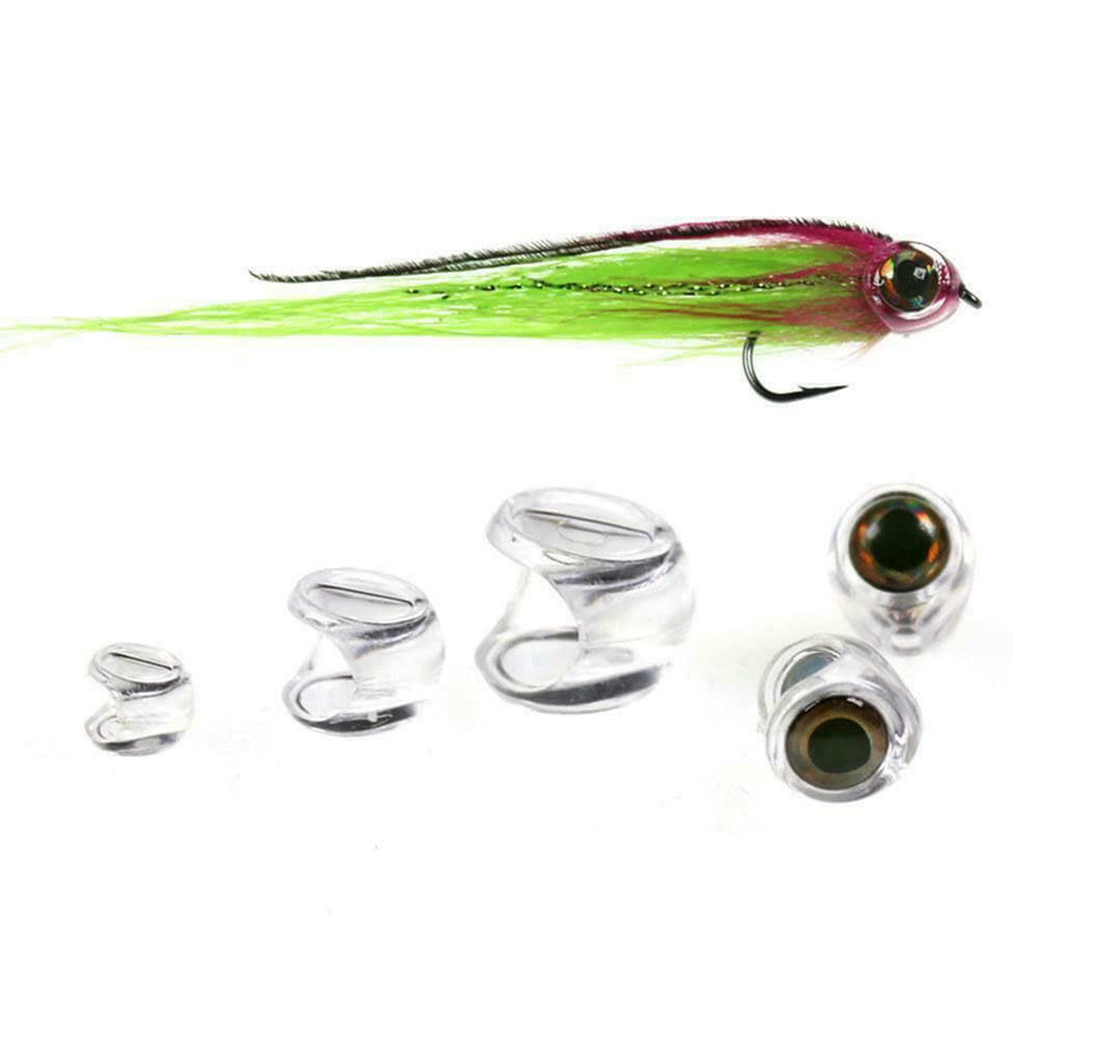 Cuoyuqie clear ABS head mask for precise fly tying.