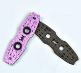Cuoyuqie slingshot pouch 46mm opening for secure steel ball placement.