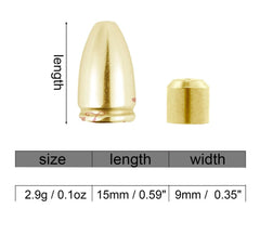 Cuoyuqie spinnerbait bell design component enhances lure sound.