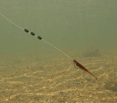 Cuoyuqie zero-harm line sinker with centered slit protects line