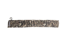 Cupped Waterfowl belt in RealTree MAX-7 camo with 25 shell holders for quick reloads.