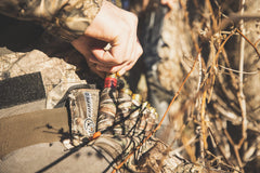 Cupped Waterfowl belt: adjustable waist up to 54 inches for a secure field fit.