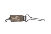 Cupped Waterfowl duck strap with heavy-duty clip for secure field carrying