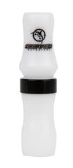 Cupped Waterfowl SRG Hammer goose call in white, delivers precise low-end control for geese.
