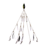 CurcKua Alabama umbrella rig with 5 arms for bass lure versatility