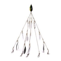 CurcKua Alabama umbrella rig with 5 arms for bass lure versatility