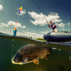 CurcKua saltwater lures 4-pack offers durable PVC bodies for repeated use.