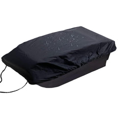 CurcKua Sled Cover on a 60x24x8 inch jet sled demonstrating all-weather protection.
