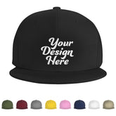 Custom Hats front panel design area showcases your artwork for a personal touch.