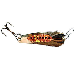 Custom Jigs SL18-P-214 Pro Slender Spoon gleaming in gold firetiger color