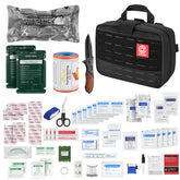 CVLIFE first aid kit full set showing comprehensive trauma gear for outdoor emergencies