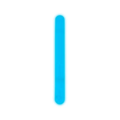 Cyalume blue Mini ChemLight for trail marking and map reading.