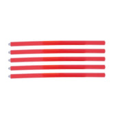 Cyalume Chemlight 15in red end-ring front view for reliable emergency lighting.