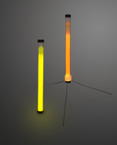 Cyalume ChemLight self-standing baton provides 360° light for marking routes.