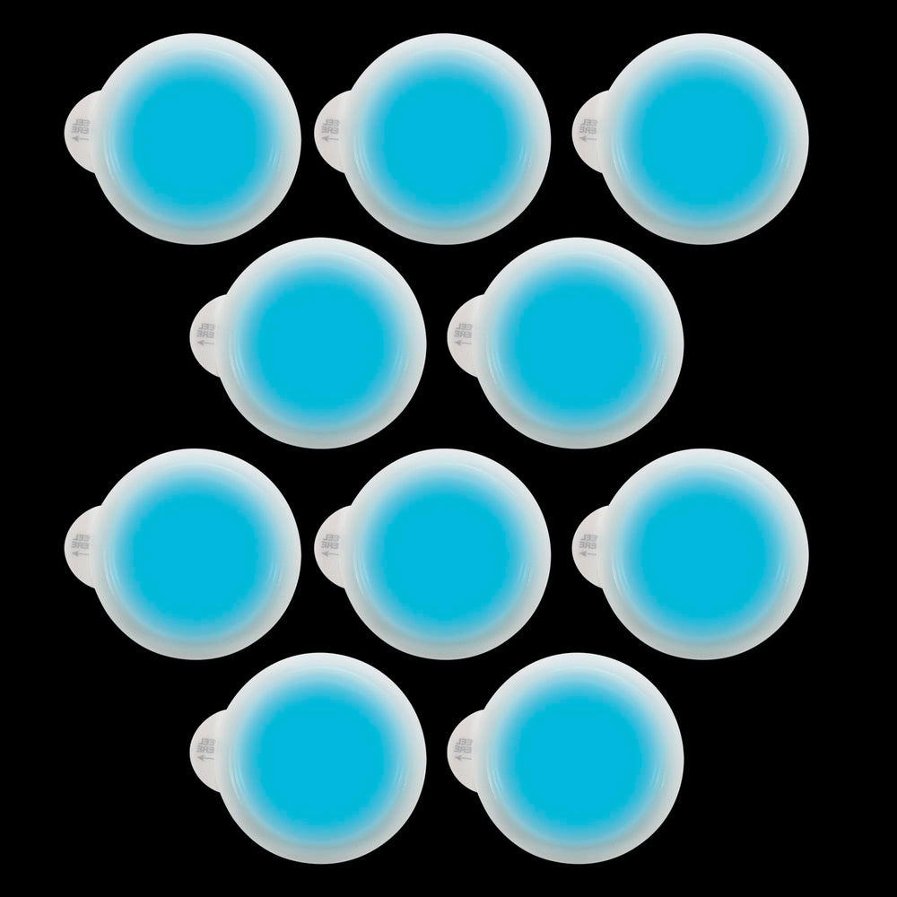 Cyalume LightShape blue circle marker offers up to 4 hours of bright illumination