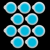 Cyalume LightShape blue circle marker offers up to 4 hours of bright illumination