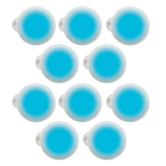Cyalume LightShape blue marker with adhesive back for quick surface attachment