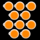 Cyalume LightShape orange circle marker offers 4-hour light visible up to a mile.