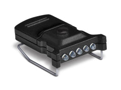 Cyclops Micro 5-LED tilt close-up showing adjustable night lighting.