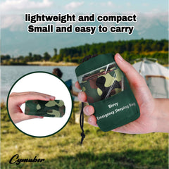 Cymuber survival bivy offers 84-inch thermal space for adults and children.
