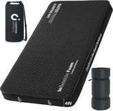 CYMULA 4-inch inflatable mattress showing roomy 79x52 space for two adults.