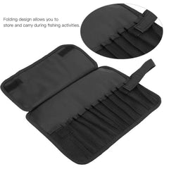 Cyrank jig bag folding design for quick packing on the water